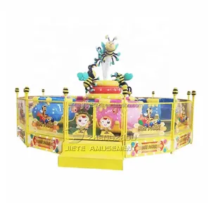 Nieuwe Attracties Pretpark Apparatuur Kids Happy Spray Ball Auto Ritten Roterende Bee Ride Te Koop