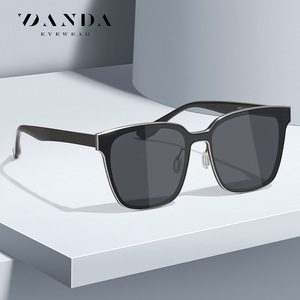 Danda Sunglasses BM7701 Aluminum Magnesium <b>Frame</b> UV400 Polarized Unisex Square Design - Product Image 3