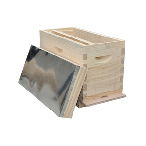 Hot sale wooden beehive 4 and 5 frames bee house nuc box hive for queen rearing