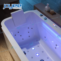 Baignoire Balnéo Intérieure en Acrylique 1,5M JOYEE – Design Moderne, Autoportante