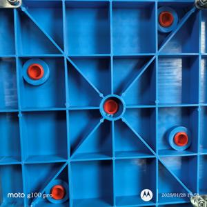 Chariot de courses portable à quatre roues silencieux et robuste 90*60, capacité de 380 kg, chariot à outils pliable en acier, chariot de plateforme pour la maison - Product Image 6