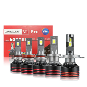 Faro Proiettore LELANPU H7 ATV Angry Adattivo con APP RGB IP68 12V 60W, Fari LED M8 Pro per <span class=keywords><strong>Auto</strong></span> Jeep Wrangler BMW F10 - Product Image 1