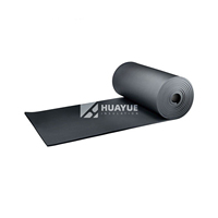 Rouleaux de mousse de caoutchouc nitrile élastomère à cellules fermées pour isolation industrielle, couleur noire, conductivité thermique 0,031-0,034 W/mK, épaisseur 6-30 mm
