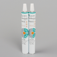 Emballage de tube en aluminium de pâte de nutrition animale avec la doublure de laque époxyde phénolique