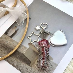 Portachiavi alla Moda in Acciaio Inossidabile con Tasca <span class=keywords><strong>a</strong></span> Rete, Porta Rossetto Personalizzato, Porta Balsamo Labbra, Accessorio per Borsa - Product Image 6