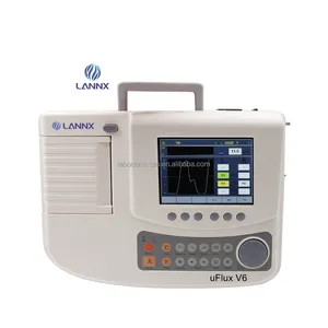 LANNX uFlux V6 Novo design Ultrasonic Doppler detector de fluxo sanguíneo com Auto manguito inflação lcd Tela detector de fluxo sanguíneo