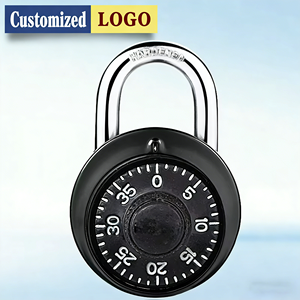 ANLI Vente chaude LOGO OEM <span class=keywords><strong>Cadenas</strong></span> à combinaison à disque rond <span class=keywords><strong>pour</strong></span> casiers <span class=keywords><strong>de</strong></span> gym et d'école - Product Image 1