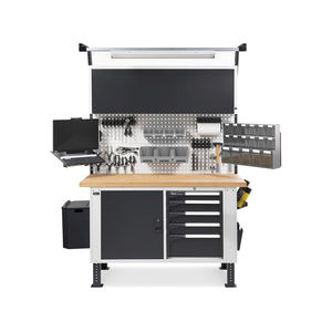 Fami MASTERBR1509 Banco de trabajo regulable de 150cm con armarios, cajonera y 3 Ergo Work - Product Image 2