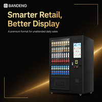 BANDENG 6610Pro 22T Elevador Comercial para Comercios, Elevador de Entrega Desmontable con 1950 mm de Altura y 1330 mm de Ancho