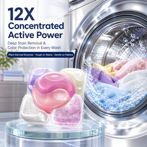 Capsules de lessive concentrées 6 en 1 pour un nettoyage en profondeur et un lavage quotidien - Product Image 3