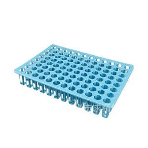 Seeking Excellence Test Tube Rack 96 Well Plastic PP Chemical Resistant Lab Use - Product Image 2