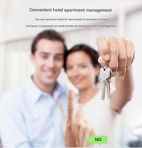 Rfid thẻ Bàn phím đọc cảm ứng không thấm nước Màn hình khóa cửa an ninh với hệ thống thẻ truy cập độc lập biểu tượng tùy chỉnh hỗ trợ - Product Image 4