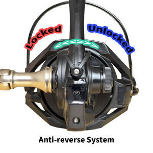 Carrete giratorio de <span class=keywords><strong>Pesca</strong></span> de alta calidad Mar Océano agua salada CNC carrete de Metal 4,1 10000 40LBS 18KG carrete giratorio de arrastre fundición <span class=keywords><strong>Pesca</strong></span> - Product Image 6