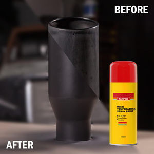 <span class=keywords><strong>Peinture</strong></span> <span class=keywords><strong>a</strong></span>érosol SANVO à séchage rapide, résistante à la chaleur, multicolore, haute adhérence pour pièces de fournaise et de poêle, OEM/ODM disponible - Product Image 2