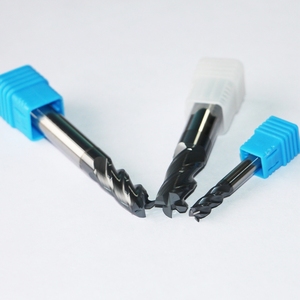 Fresa de carburo sólido con recubrimiento nano negro de rendimiento estable para trabajar con acero inoxidable - Product Image 3