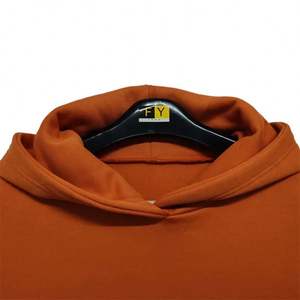 Coton de luxe personnalisé brodé pour hommes poids lourd coupe régulière mode Streetwear pull à capuche pour l'automne - Product Image 4