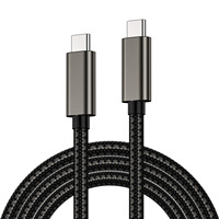 Cable USB C de Función Completa USB3.2 Gen2, Cable de Carga Rápida PD240W, Transferencia de Datos de 20Gbps, Cable de Pantalla HD 4K