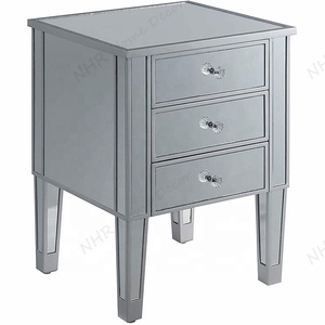 Hotel Decoration Fashion Diamond Crushed Mirrored Furniture