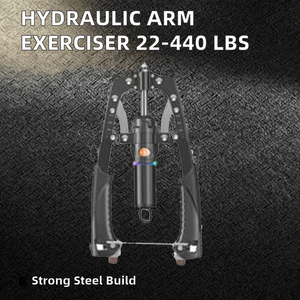 <span class=keywords><strong>2</strong></span>-en-1 Hydraulique Power Twister 22-440 Lbs Bras Réglable Exerciseur Roller Wheel Home Workout Hand Grips - Product Image 3