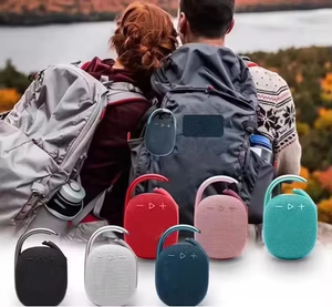 Haut-parleur portable étanche IP67 avec crochets, mini haut-parleur Bluetooth à batterie intégrée, basses puissantes, modèle Clip <span class=keywords><strong>4</strong></span>, vente chaude - Product Image 5