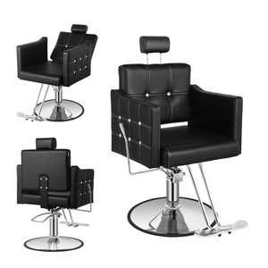 <span class=keywords><strong>Le</strong></span> <span class=keywords><strong>salon</strong></span> de coiffure est équipé de sièges inclinables spécialement conçus pour les coupes de cheveux et de chaises de coiffure rotatives réglables en hauteur. - Product Image 4