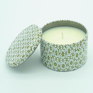 Bougies décoratives en cire de soja, pour fête d'anniversaire, de noël, personnalisées, vente en gros, 10 pièces, 8Oz - Product Image 1