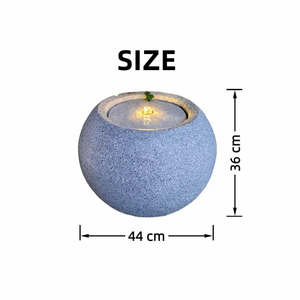 Luces LED Fuente <span class=keywords><strong>de</strong></span> agua Decoración <span class=keywords><strong>de</strong></span> jardín al aire libre con características <span class=keywords><strong>de</strong></span> resina y mármol para estanques Piscinas <span class=keywords><strong>Plantas</strong></span> Paisajismo - Product Image 6