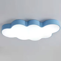 Lampes créatives en forme de nuage coloré, décoration de chambre d'enfant, maternelle, luminaires de plafond LED modernes et mignons pour chambre d'enfant