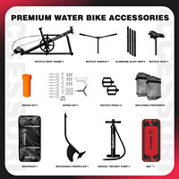 Spatium Nouvelle Collection Pontons Bateaux à pédales aquatiques gonflables Hydrofoil Vélos à vendre