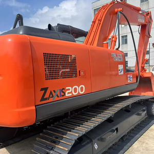 Excavadora de cadenas Hitachi ZX200 de 20 toneladas, 90% nueva, original japonesa, certificada por la EPA y CE, con motor y cucharón de 1m de capacidad, alta potencia de excavación. - Product Image 1