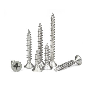 Chéo lõm đầu chìm vít M4 M6 M8 M10 countersunk Đầu phẳng Tự Khai thác vít SS304 SS316 - Product Image 2