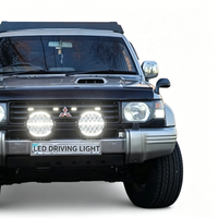 Lampe de travail LED 9 pouces 150W 12000LM, double couleur DRL, étanche IP68 pour tout-terrain et camion