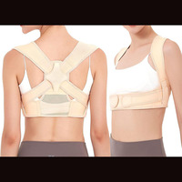 Ceinture de soutien lombaire réglable et portable, correcteur de posture en maille respirante, confortable et protectrice pour soulager la douleur