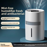 Smart Home Produkte Grenzüberschreitender Umweltfreundlicher Nebelfreier USB-Luftbefeuchter 4L Große Kapazität Moderner Luftreiniger für Zuhause