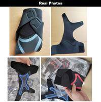 Protège-cheville de course réglable en néoprène avec logo personnalisé pour la sécurité sportive et le soutien par compression