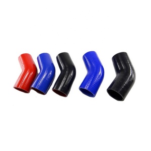 Coche personalizado resistente al calor automotriz 45 90 135 180 grados silicona codo manguera silicona radiador manguera - Product Image 5