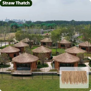 Tejas de techo de paja de trigo para exteriores ecológicas modernas, tejas de paja artificiales, impermeables, resistentes al calor para cabaña balinesa - Product Image 1