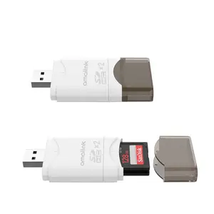 Çok fonksiyonlu USB3.2 Gen 1 USB3.0 SD/TF 4.0 bellek kart okuyucu adaptörü PC dizüstü akıllı kart okuyucu için