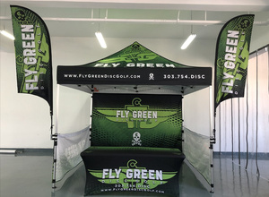 Прочная водонепроницаемая палатка-шатер из ткани Оксфорд 600D с мгновенной установкой и стенками с индивидуальной печатью - Product Image 4