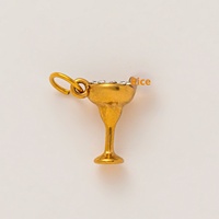 Nouveau Acier Inoxydable Cocktail Fruits Oiseau Glace Dés Cheval Fleur Pendentif Charme DIY Accessoires