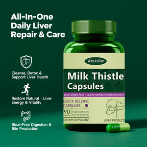 Kapsul WanAnlisyMoringa 60 Suplemen Bubuk Daun Minyak <span class=keywords><strong>Moringa</strong></span> Murni |   Superfood Hijau yang Ampuh - Product Image 3