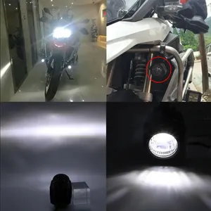 40W Motorcycle Fog Lights LED Auxiliary Driving Lamp For Bmw Motorcycle R1200GS F800gs Lighting