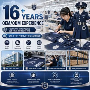 Nuevo Disfraz Azul para Niñas 2026, Disfraz de Policía para Halloween, Juego de Cosplay, Vestido de Mujer Policía para Niñas - Product Image 6