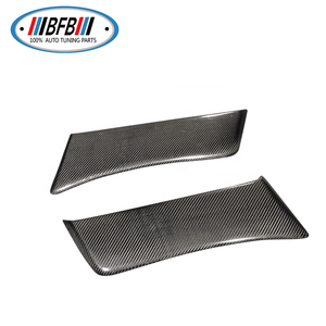 Décorations extérieures de carrosserie en carbone brillant de haute qualité, garnitures latérales, panneaux de ventilation des ailes arrière, protection pour <span class=keywords><strong>Mustang</strong></span> 2015-2019 - Product Image 6
