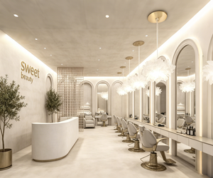 Conception intérieure complète et personnalisée de salons de beauté et de coiffure, aménagement clé en main avec mobilier et équipement de salon. - Product Image 2