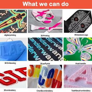 Heavy Cotton Custom <b>Letters</b> <b>Foam</b> Screen Printing Graphic T Shirt 3d Puff Print Hip-hop Street Style Oversized Tee - Product Image 3