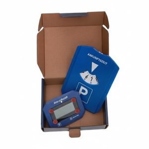 Augustexx Digital Parking Disc Electronic <b>Car</b> <b>Accessory</b> One Click Hide Plastic Modern Style - Product Image 1