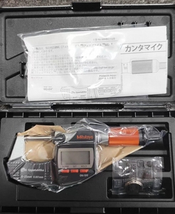 MITUTOYO 293 Series High-speed and High-precision Digital <b>Micrometer</b> QuantuMike MD-E MDE-25 293-140-40 Japan - Product Image 5
