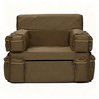 Canapé-lit gonflable portable, chaise longue individuelle pour le camping en plein air, la plage, les festivals, le jardin, la maison, les loisirs