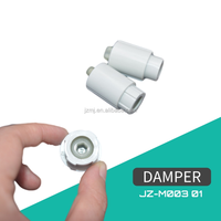 Siège de toilette à angle de rotation partiel, charnières à fermeture douce, petit amortisseur